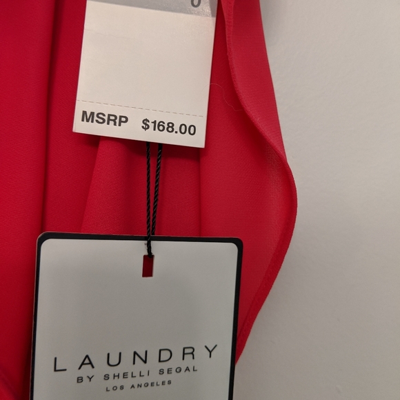 Laundry by Shelli Segal Dress Bright Rose - Picture 7 of 8